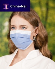 Type IIR surgical mask O2 MEDlatex-freefiberglass-freeadult