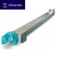 Shaftless screw conveyor spiraltroughdischarge