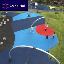 Synthetic flooring PLAYSAFE 17for playgroundrollsecurity