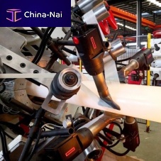 TCP extrusion line RTP-250for thermoplasticsfor steel-plastic compositesmultilayer