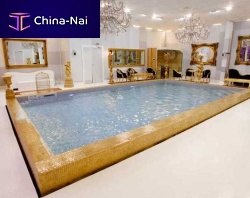 Polymer block swimming pool indoorin-groundconcrete