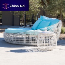 Contemporary daybed VINO aluminumsynthetic fibergarden