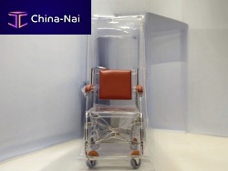Biocontainment patient transfer chair Auraindoorwith armrestswith legrest