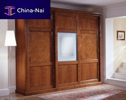Traditional wardrobe D 708cherrywoodsliding doorbespoke