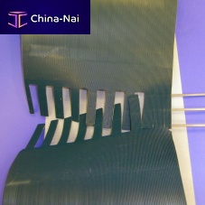 Perforated conveyor belt Bande ERO Joint®polyurethanepolyesterPVC