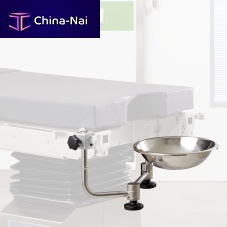 Surgery table-mounted surgical basin stand 91611stainless steel