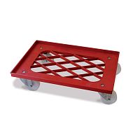 Container dolly plasticfor transport