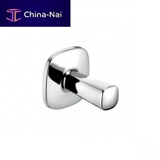 Contemporary coat hook AMBAchromed metalsinglebathroom