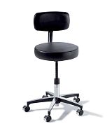 Veterinary facility stool Midmark 275dentalheight-adjustablewith backrest