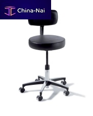 Veterinary facility stool Midmark 275dentalheight-adjustablewith backrest