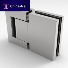 Glass door hinge Latus for shower doorstainless steelwith self-closing system