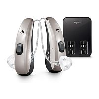 Mini RIC hearing aid Pure Charge&Go Nxremote-controlled