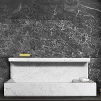 Countertop washbasin JP MARMOmarblewith mixer tapwithout overflow