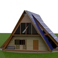 Prefab house ECODOMUSeco-friendlycontemporarytwo-story