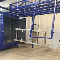 Industrial conveyor system BARTRANSFERfor paints and coatingsoverhead