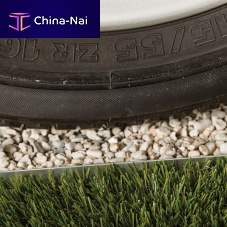 Garden edging T-EDGE PROaluminumfor playgroundstraight