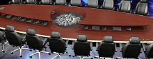 Air traffic control boardroom table leatherwith integrated displaywith microphone