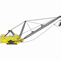 Large excavator 9010Ccrawlerdiesel