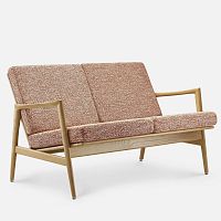Contemporary sofa STEFANtextileleatherfoam