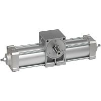 Rotary actuator T seriespneumaticrack-and-piniondouble-acting