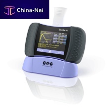 Computer-based spirometer EasyOne® Airportablefor emphysema detectionwith touchscreen