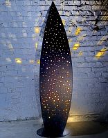 Floor-standing lamp COSMOsteelcontemporarywireless