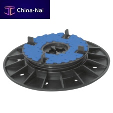 Polypropylene raised floor pedestal HERCULES TER09-1183/4Fadjustableoutdoorfor decking
