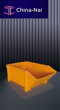 Steel skip container 1046 series