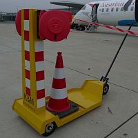 Airport safety cone PCU