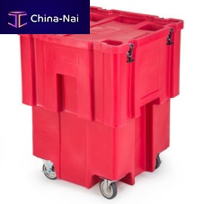 Plastic waste container Segri-Med®crane-liftfor medical wastelockable