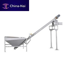 Screw conveyor transfersoybeanfor the food industry