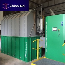 Thermal cleaning machine Sciroccofluidized bed
