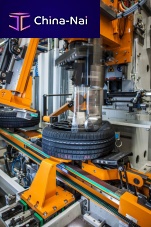 Automatic mounting machine 130 TBUR for tiresadjustablemodular
