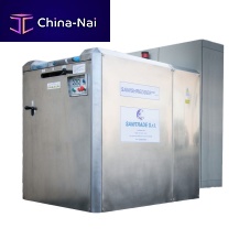 Food waste treatment system SSH 130for tin cansfor glassfor mixed waste