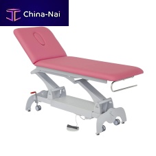 Electric examination table 14950height-adjustablewith adjustable backrest2 sections