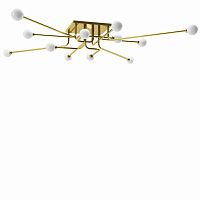 Contemporary ceiling light ROOTS : CT-4232 LUpolished brassincandescenthome