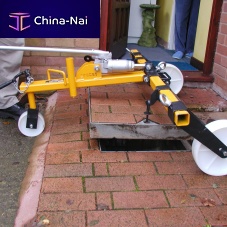 Hydraulic manhole cover lifter SDH-H seriesfor heavy loadswheeled