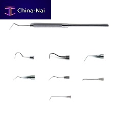Diagnostic dental explorer 15-6 seriessingle-endedstainless steel
