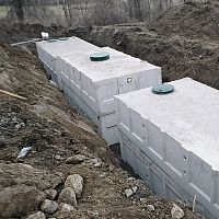 Prefab septic tank concrete