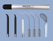 Dental mirror Microlux autoclavablewith lightrhodium