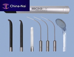 Dental mirror Microlux autoclavablewith lightrhodium