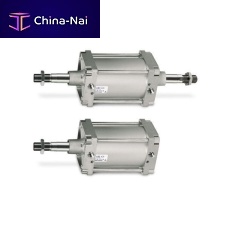 Pneumatic cylinder 40 seriesmagnetic pistontie-rodwith through rod