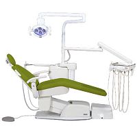 Dental treatment unit with chair 8000DY POST MOUNTEDwith delivery systemwith lightpediatric