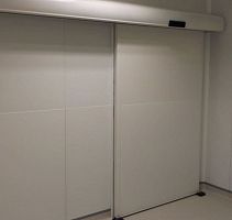 Interior door OPTIM'AIRaluminumstainless steellaminate