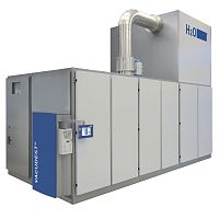 Industrial effluent sewage treatment plant VACUDEST XXL