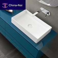 Countertop washbasin COMPOSIZIONE 103ceramicrectangularcontemporary