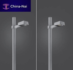 Urban lamp post SINGLE ZEUSgardencontemporarystainless steel