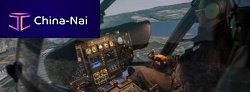 Helicopter simulator Barco trainingcockpit