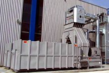 Paper compactor for plasticswaste recyclingstationary
