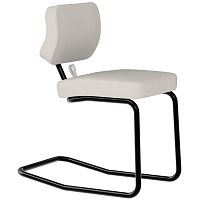 Contemporary chair REVERSALindoorfabricleather